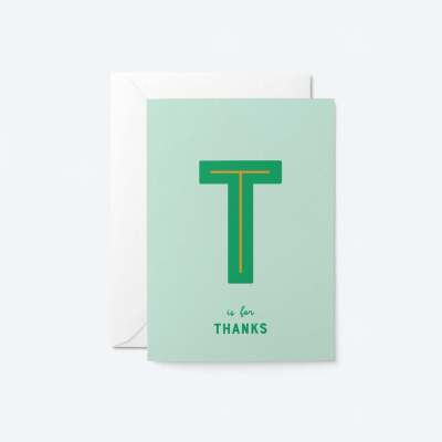 T Is For Thanks