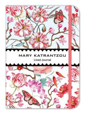 JOURNAL Lined Red Floral