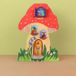 Toadstool Cottage Die Cut|Art Angels