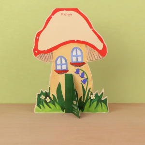 Toadstool Cottage Die Cut|Art Angels