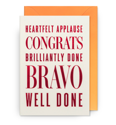 Heartfelt Applause Congrats Brilliantly Done Bravo Well Done