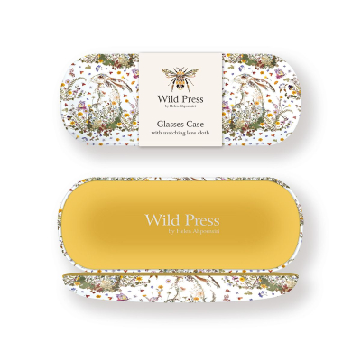GLASSES CASE Wildflower Hare