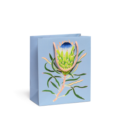 Wild Protea Medium Bag|Red Cap Cards