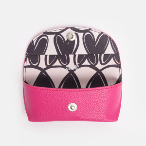 Fuchsia Pink Flap Glasses Case|Caroline Gardner
