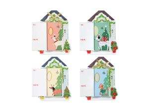 Holiday Dogs And Doors Gift Tags Boxed|Up With Paper
