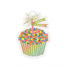 Pack of 8 Cupcake Die-Cut Gift Tags|Rifle Paper