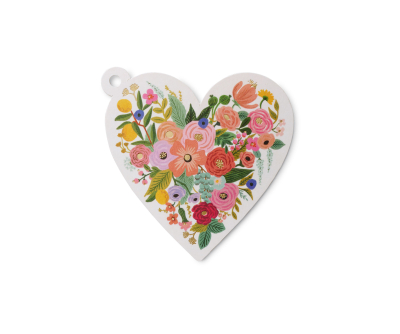 Pack of 8 Garden Party Floral Heart Gift Tags|Rifle Paper