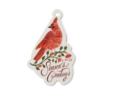 Pack Of 8 Cardinals Gift Tags|Rifle Paper