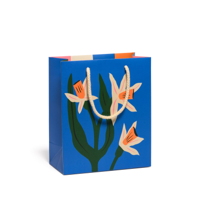 Blue Daffodils Medium Bag|Red Cap Cards