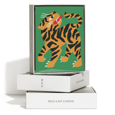Growling Tiger Everyday Boxed Set|Red Cap Cards