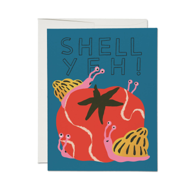 Shell Yeh Congrats Card|Red Cap Cards