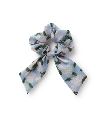 Blue Hydrangea Scrunchie|Rifle Paper
