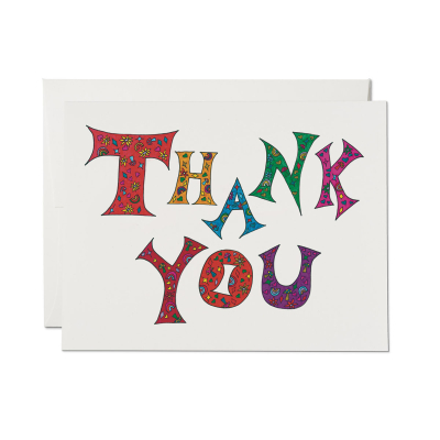 Lucky Charms Thanks Thank You Card|Red Cap Cards