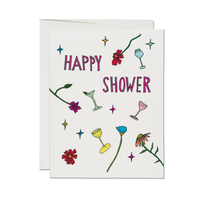 Happy Shower Card|Red Cap Cards