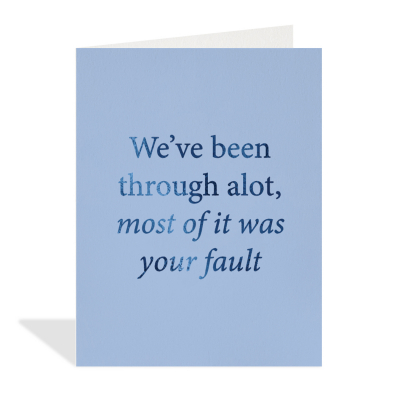 Your Fault