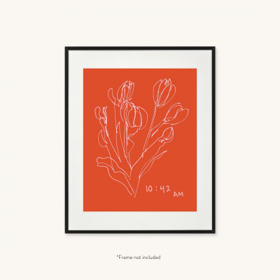PRINT Tulips