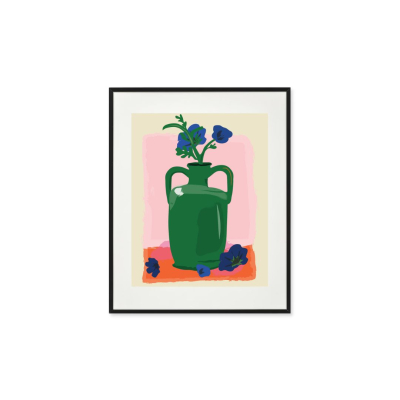 PRINT Green Vase
