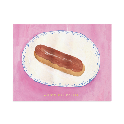 Birthday Eclair