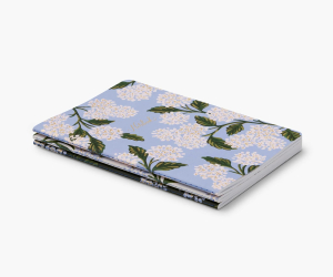 Assorted Set of 3 Hydrangea Notebooks|Rifle Paper
