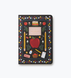Assorted Set Of 3 Schoolhouse Notebooks|Rifle Paper