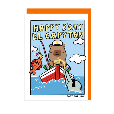 Happy Bday El Capytan