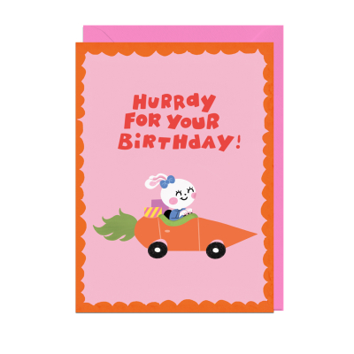 Hurray Birthday Carrot