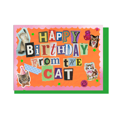 Happy Birthday From The Cat