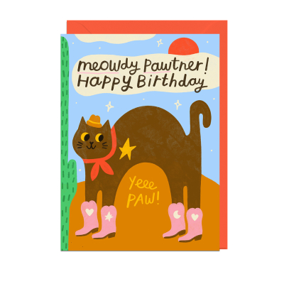 Meowdy Pawtner Birthday