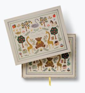 Storybook Embroidered Baby Book|Rifle Paper