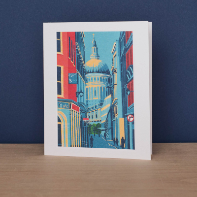 St Pauls From Watling Street|Art Angels