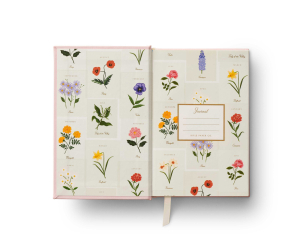 Birth Month Mini Embroidered Journal - July|Rifle Paper