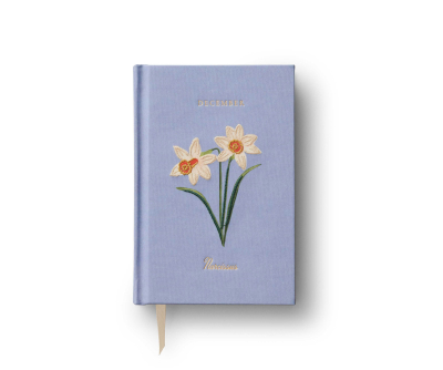 Birth Month Mini Embroidered Journal - December|Rifle Paper