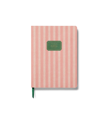 Pinking Stripe Softcover Journal|Rifle Paper