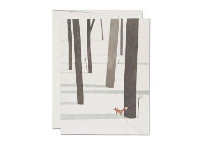 Fox In The Snow Holiday Boxed Set|Red Cap Cards