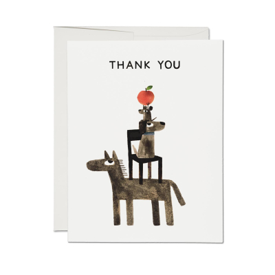 Team Effort Thank You card|Red Cap Cards