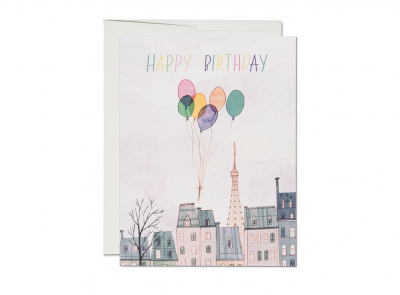 Paris Balloons|Red Cap Cards