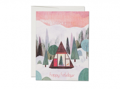 Modern Cabin Holiday Boxed Set|Red Cap Cards