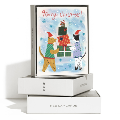 Paws And Presents Holiday Boxed Set|Red Cap Cards