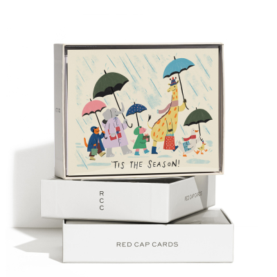 Rainy Season Holiday Boxed Set|Red Cap Cards