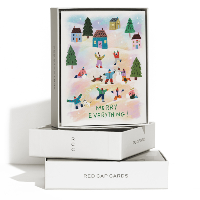 Merry Everything Holiday Boxed Set|Red Cap Cards
