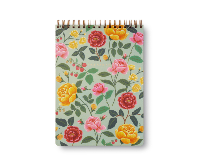 Roses Large Top Spiral Notebook|Rifle Paper
