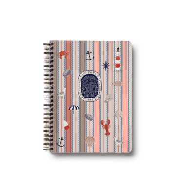 Seaside Spiral Notebook|Rifle Paper