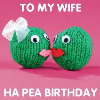 Wife Kissing Peas