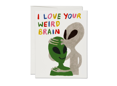 Alien Love card|Red Cap Cards