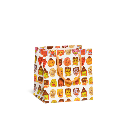 Vintage Masks Halloween Small Bag|Red Cap Cards