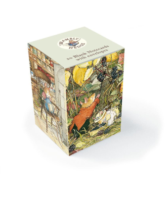 NOTECARD Mini Cube Brambly Hedge