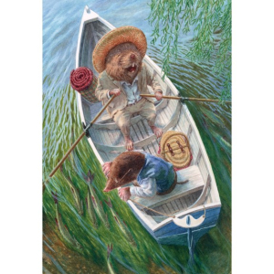 NOTECARD Mini Cube Wind In The Willows