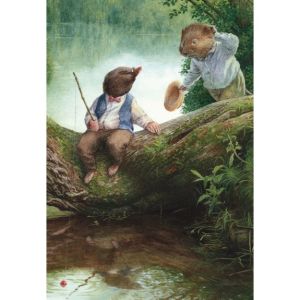 NOTECARD Mini Cube Wind In The Willows