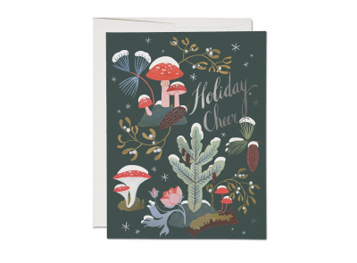 Holiday Moss FOIL Card|Red Cap Cards