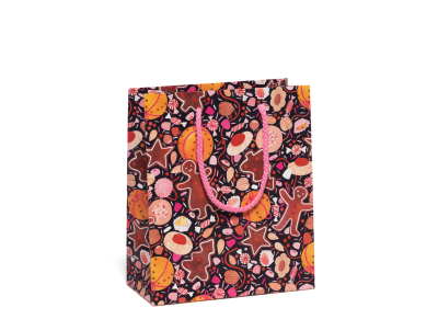 Holiday Treats Medium Bag|Red Cap Cards